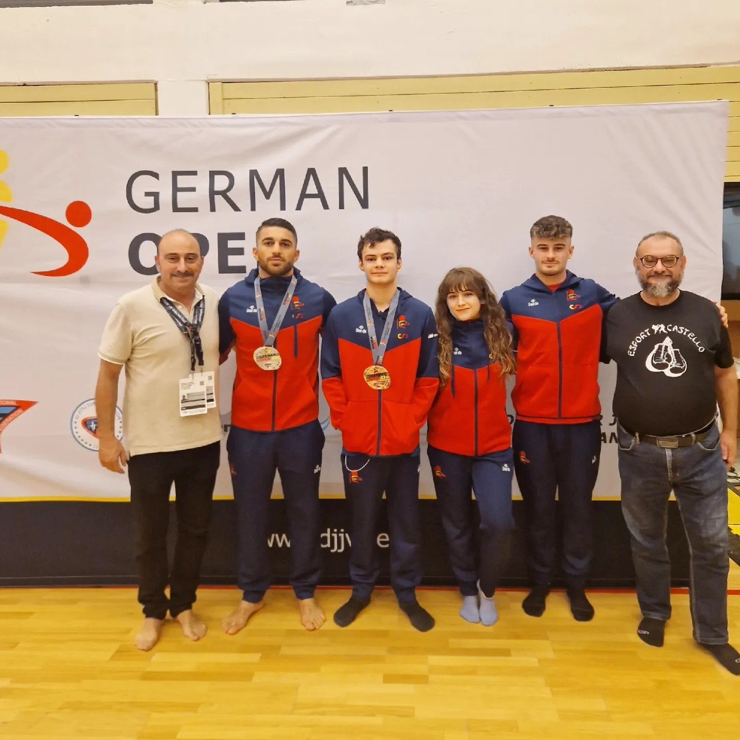 Spanish Jiu Jitsu Federation Shines at the German Open 2023