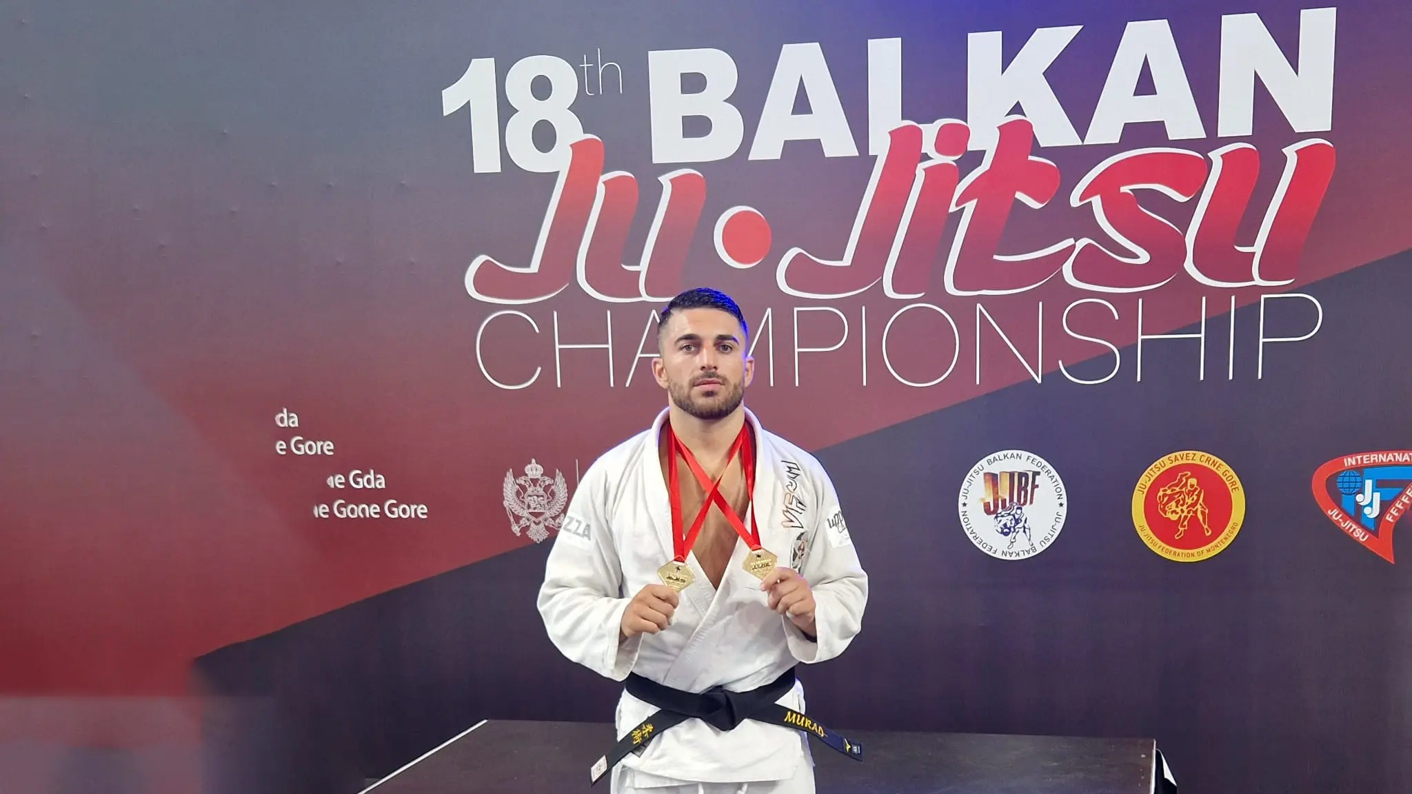 Murad Hayrapetyan: wins a brace in the 18th Jiu Jitsu Balkan Open