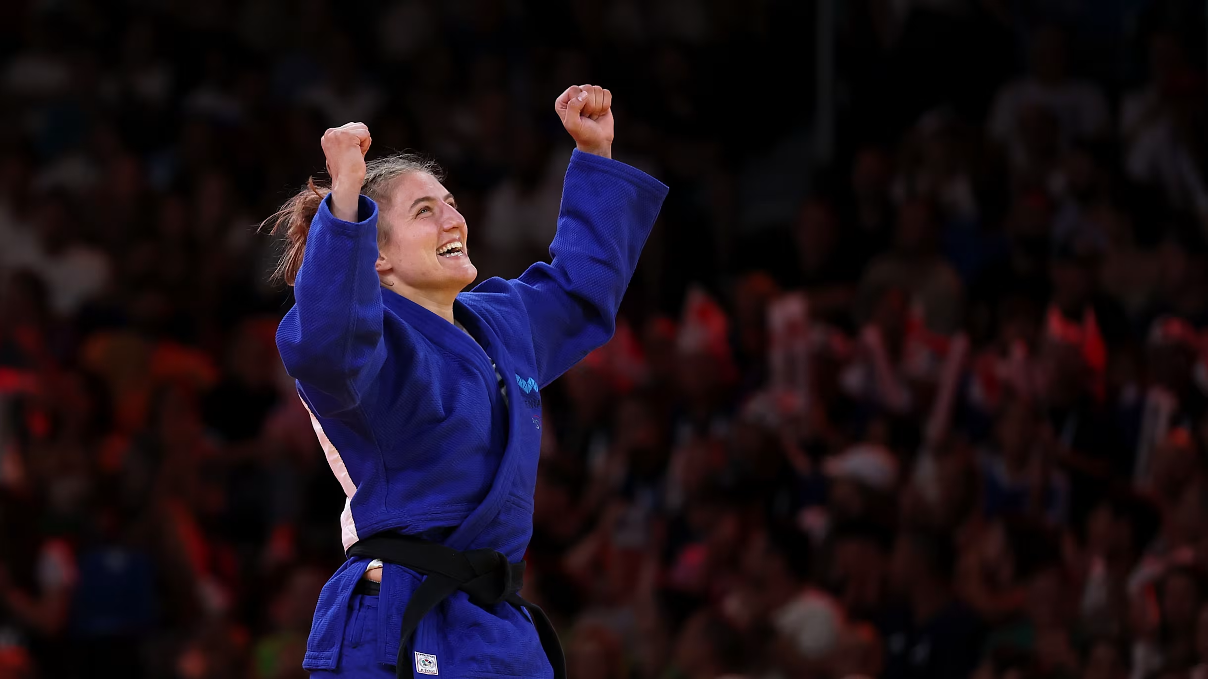 Slovenian Andreja Leski Wins Gold medal in -63kg